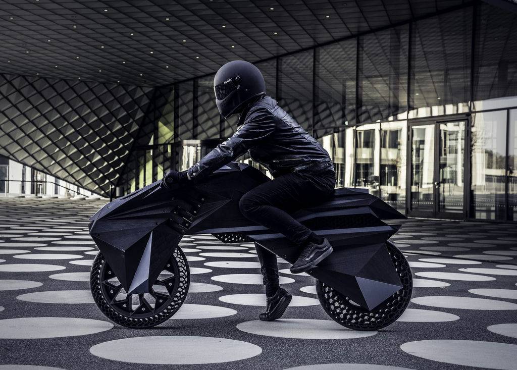 nera 3d printed electric motorcycle 1