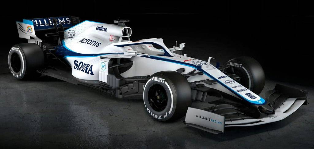 2020 williams f1 livery official images front quarter right e1617670064579