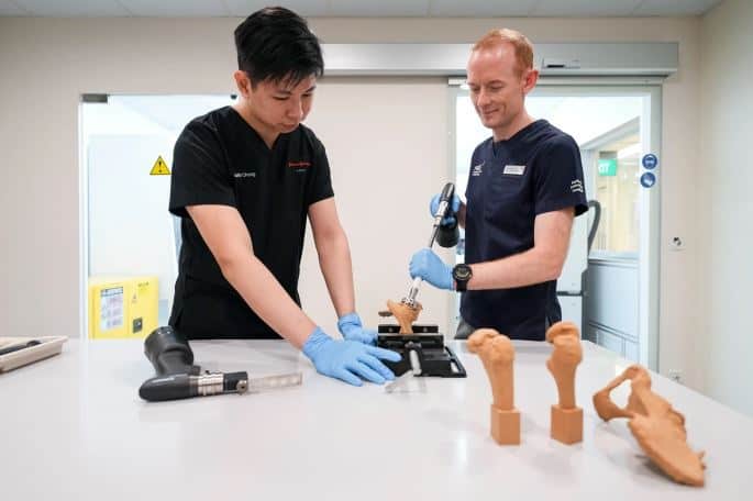 NUH and J&J Collaboration for Surgical 3d printing