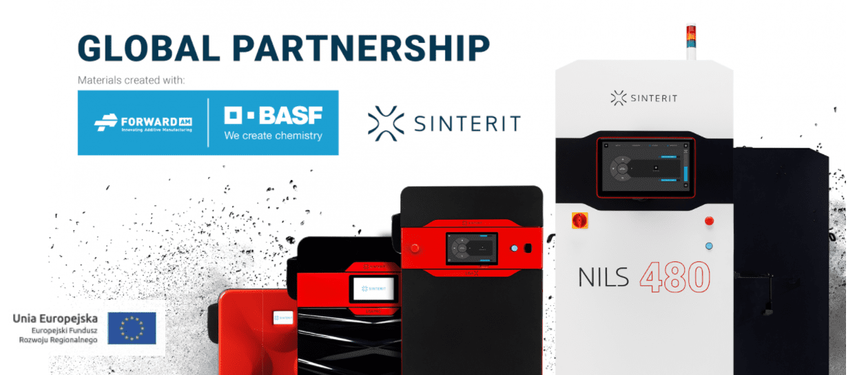 Sinterit announces partnership with Forward AM