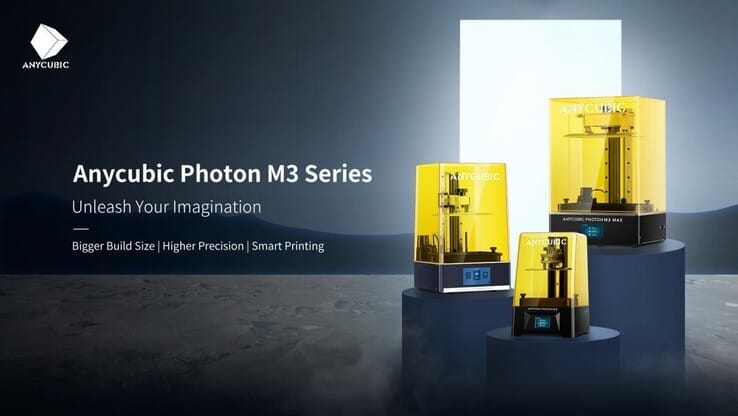 The new Photon M3 3D printers. (Source: Anycubic)