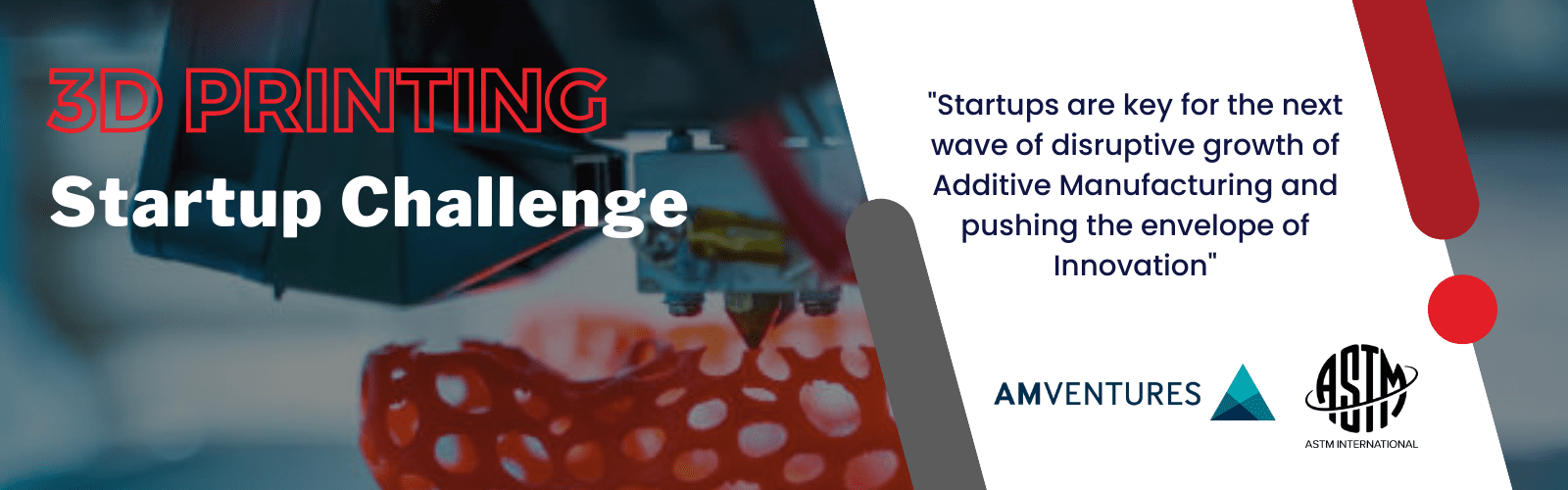 AMTech announces 3D Printing Startup Challenge to promote the startup ecosystem in the region