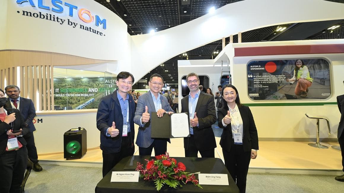 Innovation MOU Signing Ceremony SMRT Trains