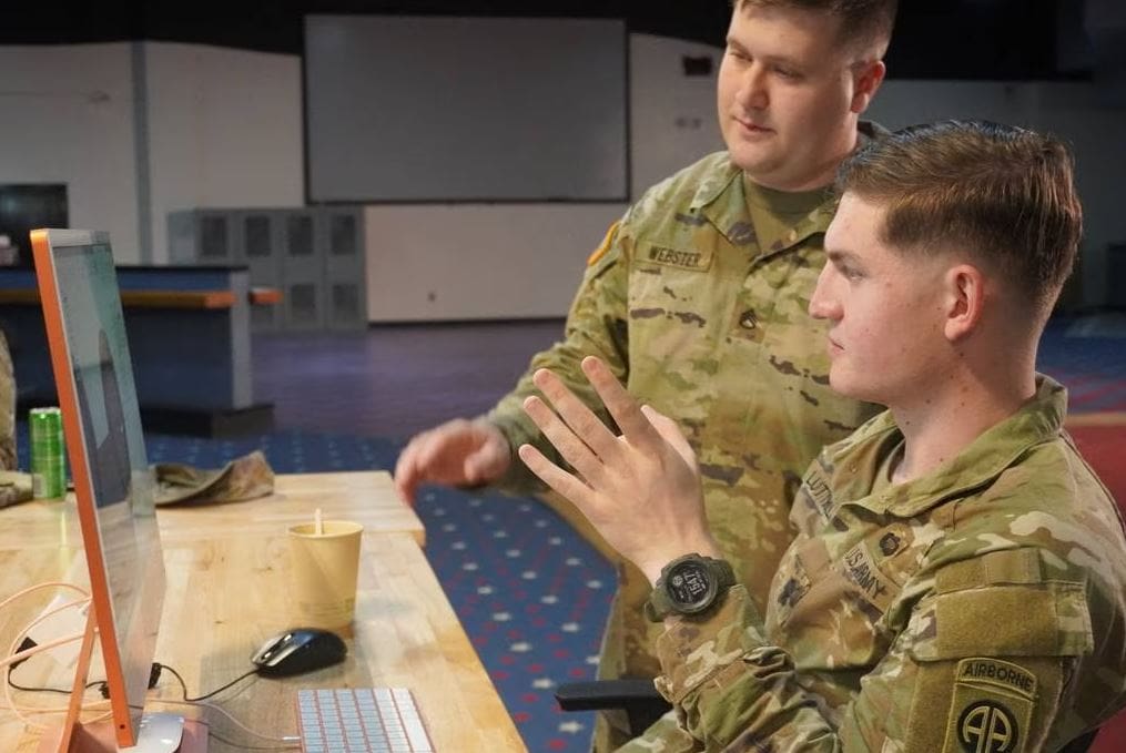 Soldiers at this base now have a 3D printing course