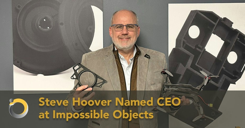 Impossible Objects Chief Executive Officer, Steve Hoover.