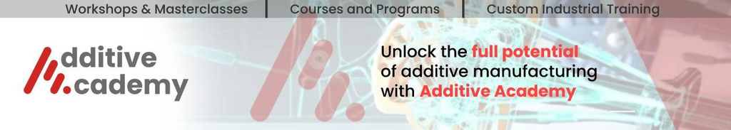 Additive Academy banner