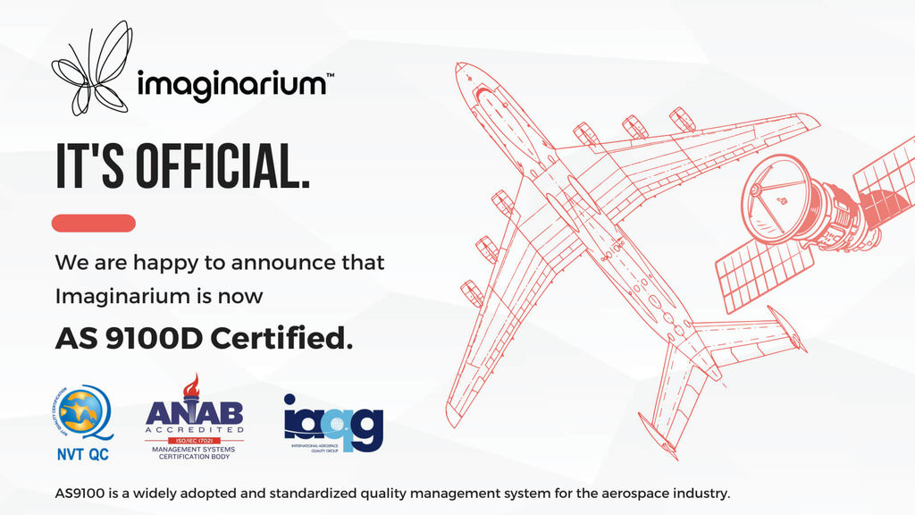 Imaginarium AS9100D Certification