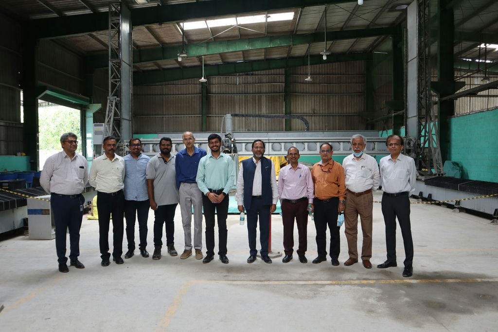 3D Concrete Printing Technology from Tvasta receives Performance Appraisal Certificate