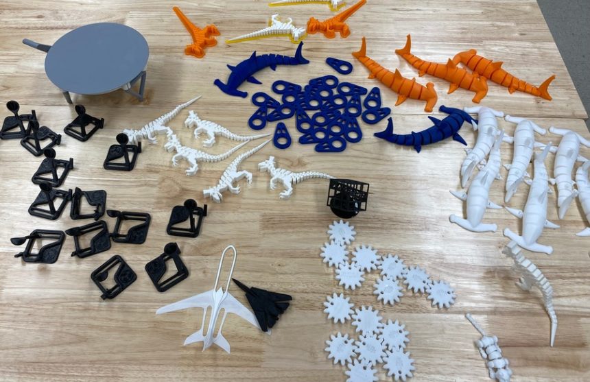 These are samples of what the ISU 3D Print Lab can offer. | Logan Ramsey, EastIdahoNews.com