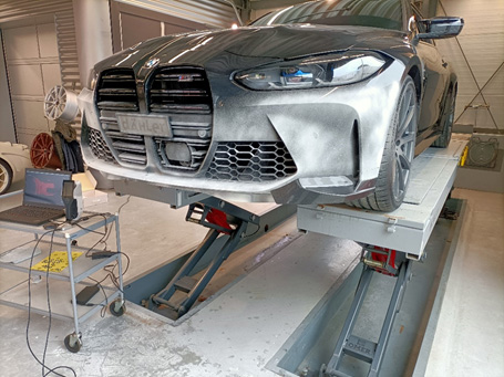 BMW aerodynamic upgrade