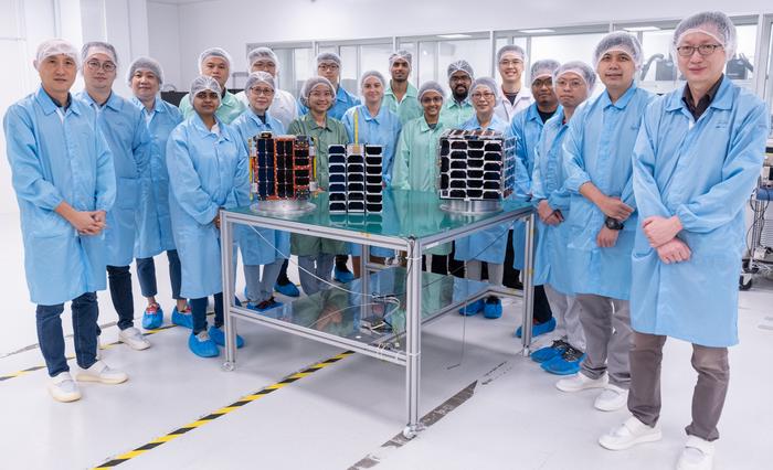NTU Singapore launches three new satellites to test 3D-printed satellite parts