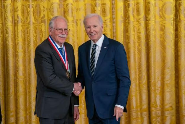 President Biden awards Charles W