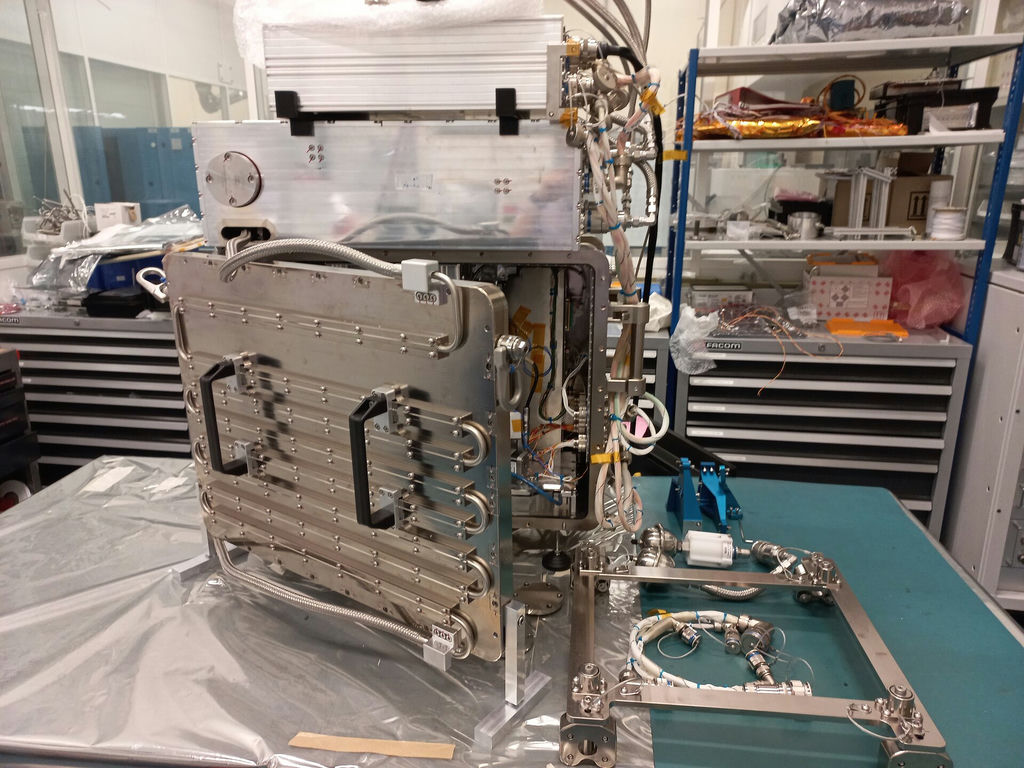 Metal 3D printer for the International Space Station pillars