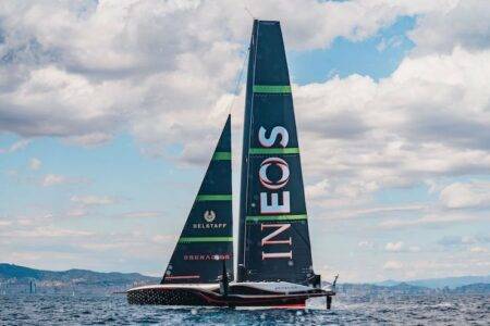 REC742 INEOS Britannia Race boat