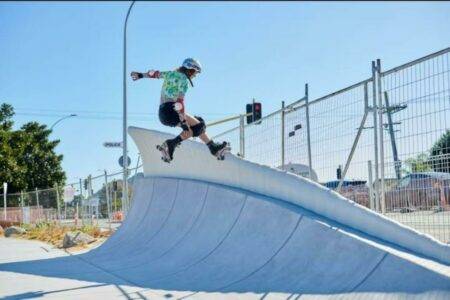 One of the printed skate park features. (Image Credit: Tauranga City Council)