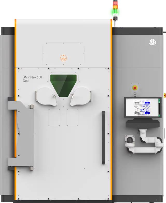 3D Systems’ DMP Flex 350 platform is designed for flexible application use from application development to serial production.