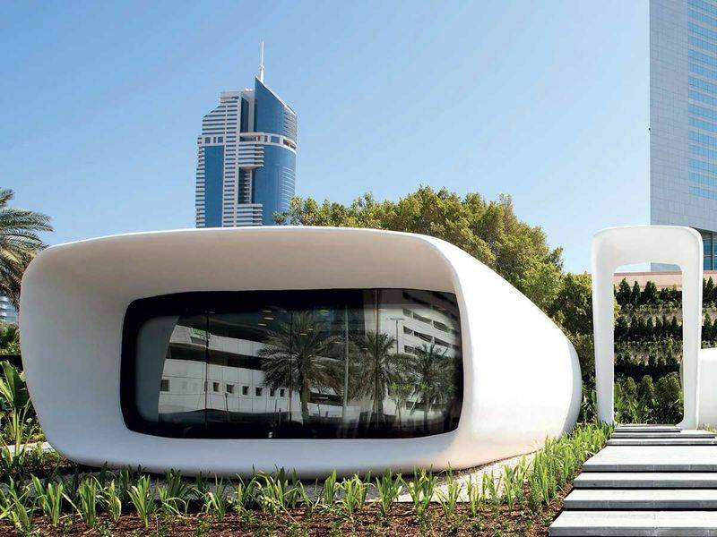 3D Printed Office in Dubai 