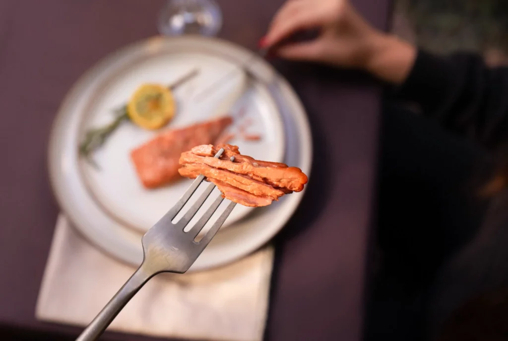 revo foods 3D printed salmon 2