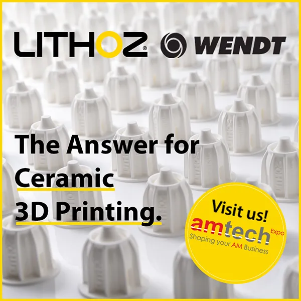 Lithoz WENDT Ceramic 3d printing