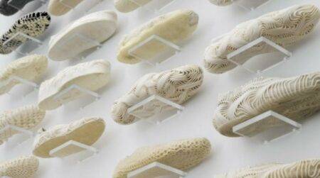 OXMAN 3d printed biodegradable shoes