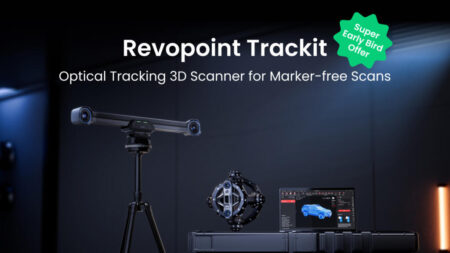 Revopoint Trackit Now on Kickstarter: Marker-free 3D Scans Within Everyone's Reach!