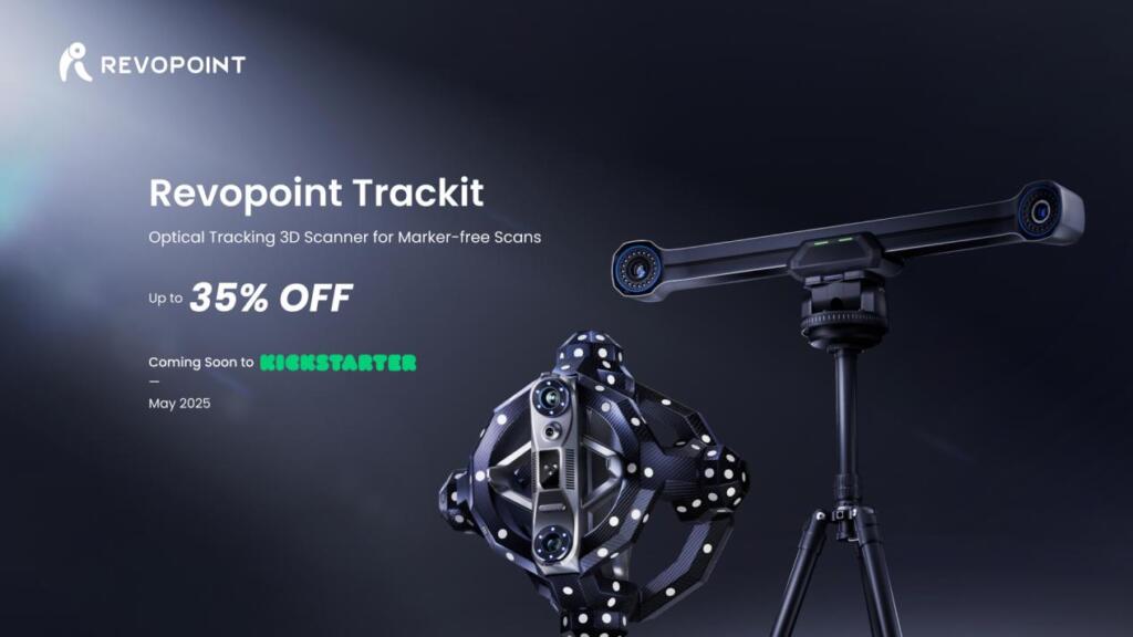 Pre-Launching Poster of Revopoint Trackit Source: Revopoint