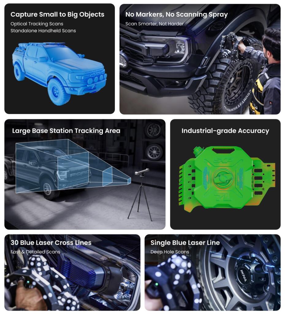 Revopoint Trackit Optical Tracking 3D Scanner is Launching on Kickstarter Soon! 2 revopoint 2